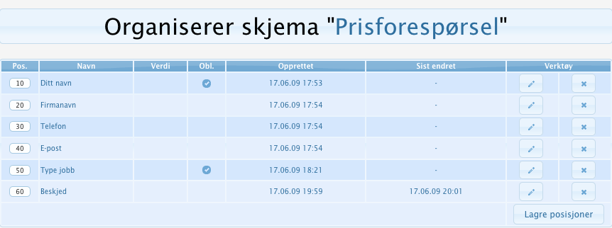Skjemagenerator