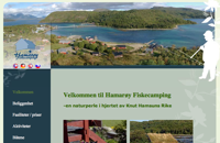 Vi har satt opp ny hjemmeside for Hamar�y Fiskecamping med v�r publiseringsl�sning. Design: Petas Design.
