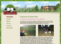 Vi har satt opp ny hjemmeside for Krokan G�rd med v�r publiseringsl�sning. Design: Petas Design.